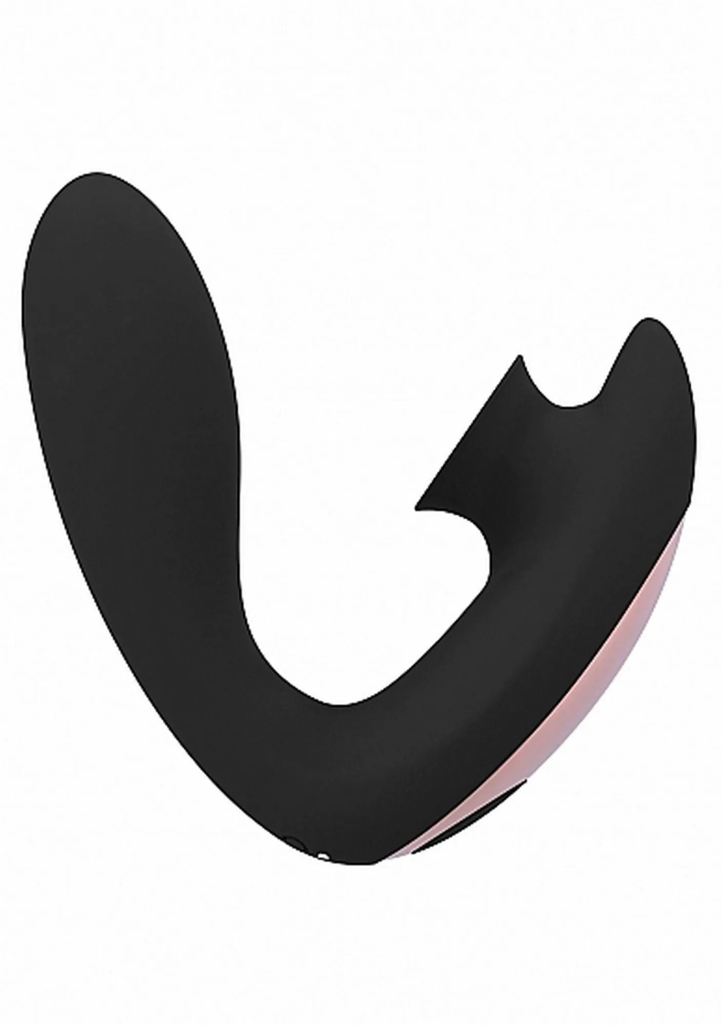 Вакуумный стимулятор клитора с вибрацией Desirable Bendable Air Pulse (черный)