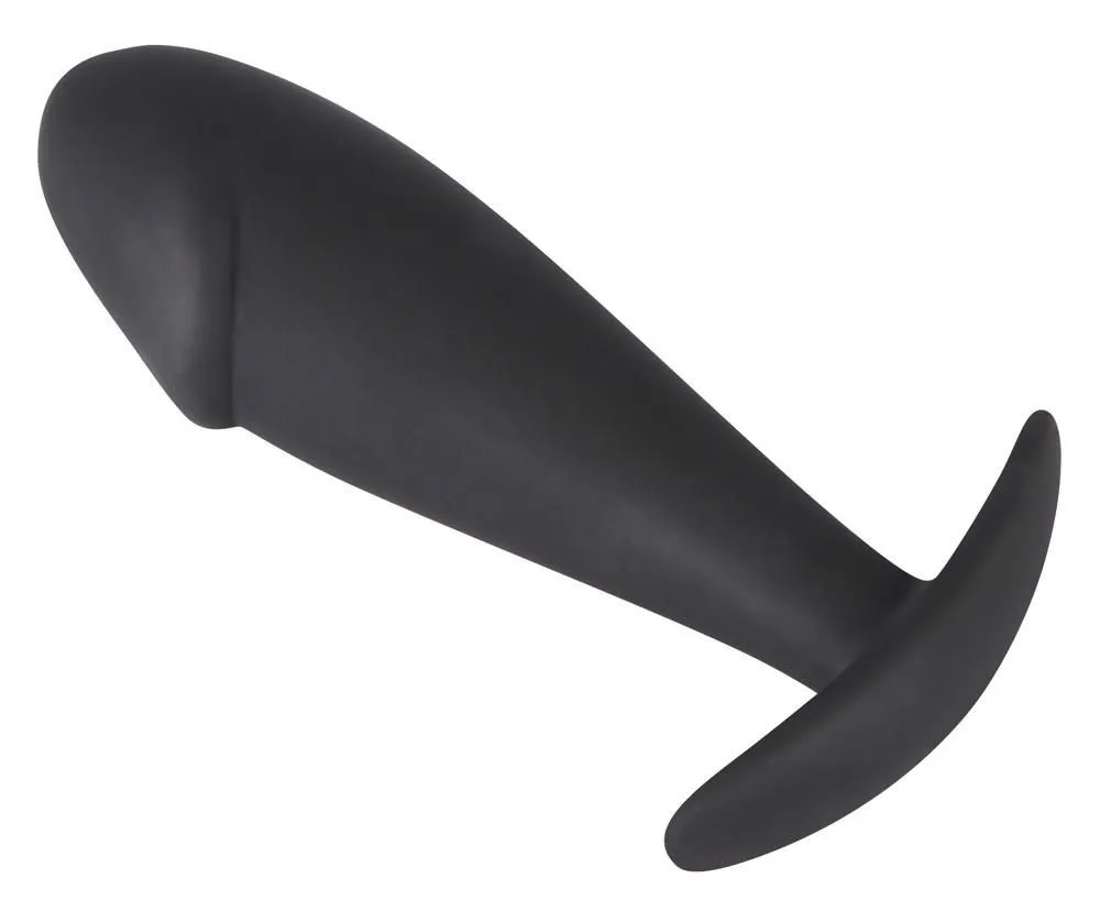 Анальна пробка Orion Black Velvets Butt Plug, 10 см (чорний)