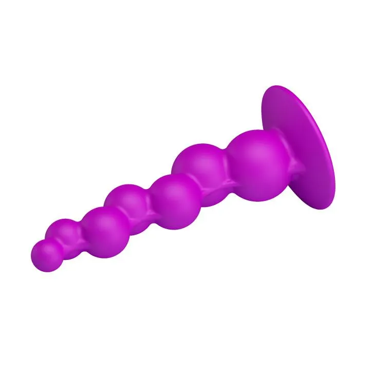 Анальна пробка Pretty Love Sturdy Dongwith, 15 см (фіолетовий)