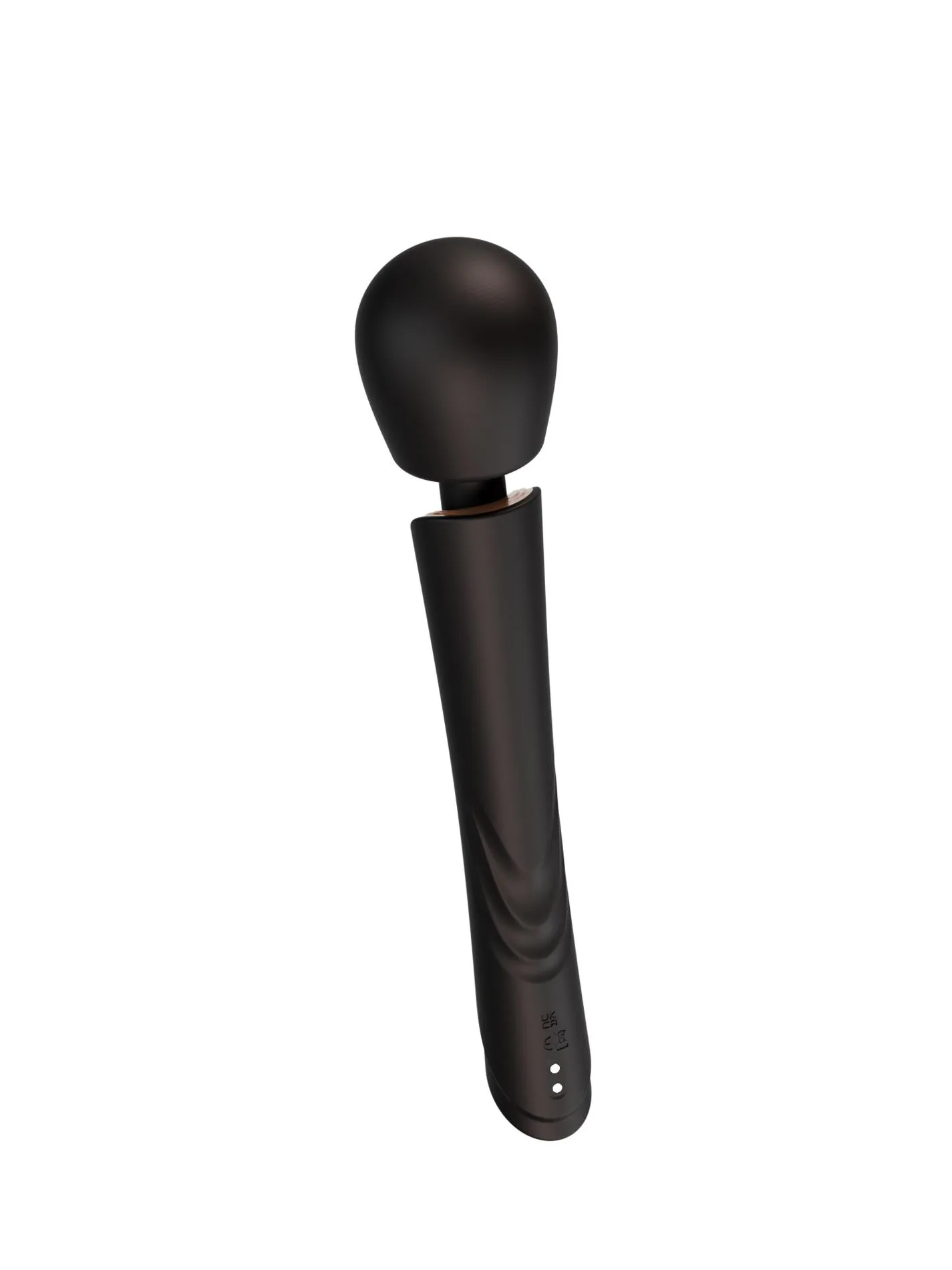 B - Series Cute Perfect Wand - Wibrator, Czarny, 30 cm