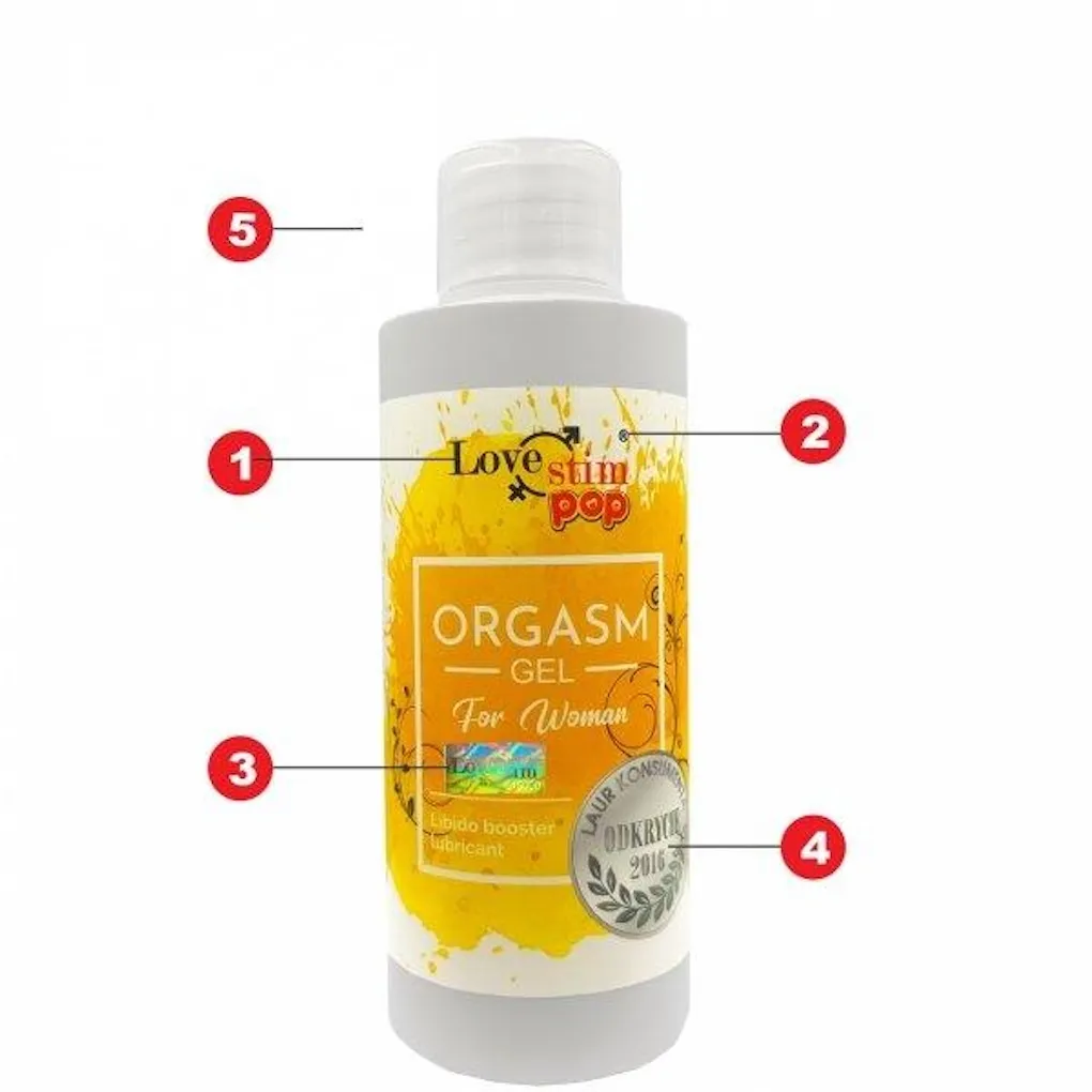 LoveStim Pop Orgasm Gel - Żel, Bezzapachowy, 150 ml