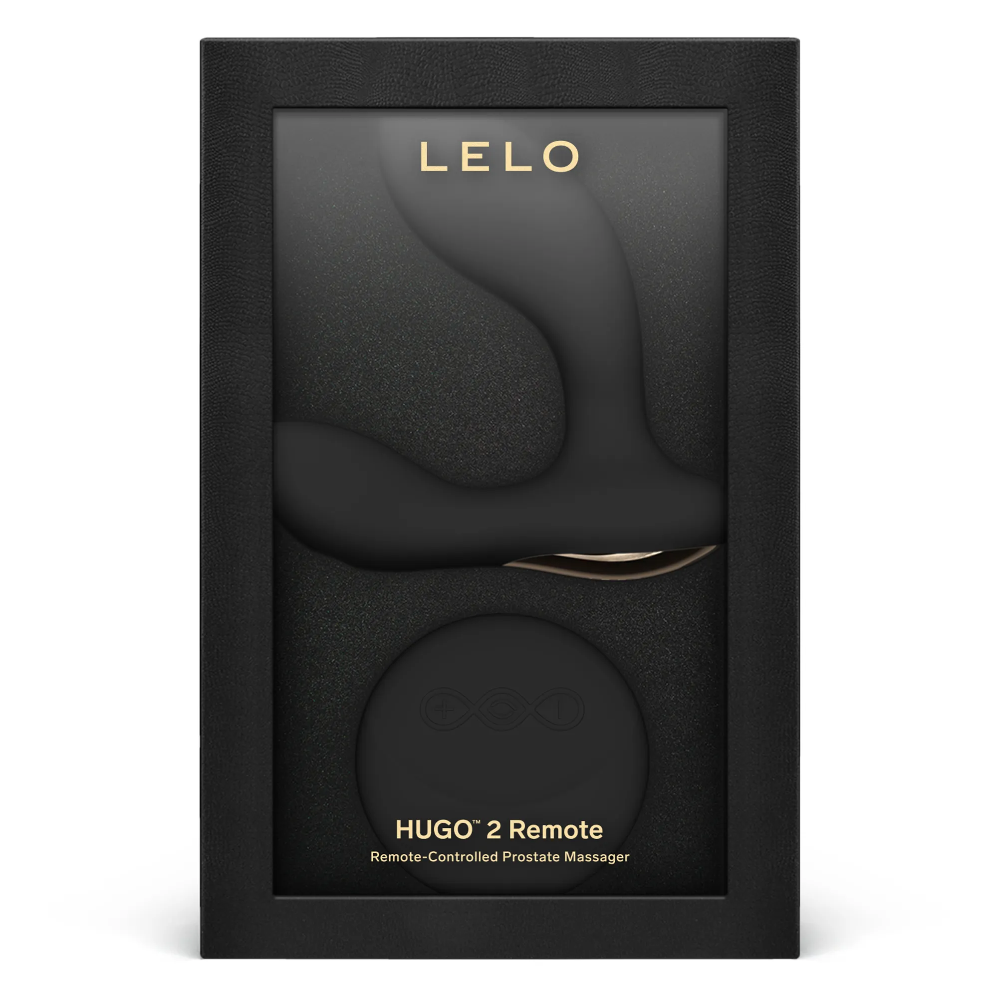 Lelo Hugo 2 Remote - Stymulator prostaty, Czarny, 10, 7 cm