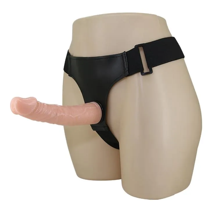 Страпон Baile Passionate Harness, 19 см (телесный)