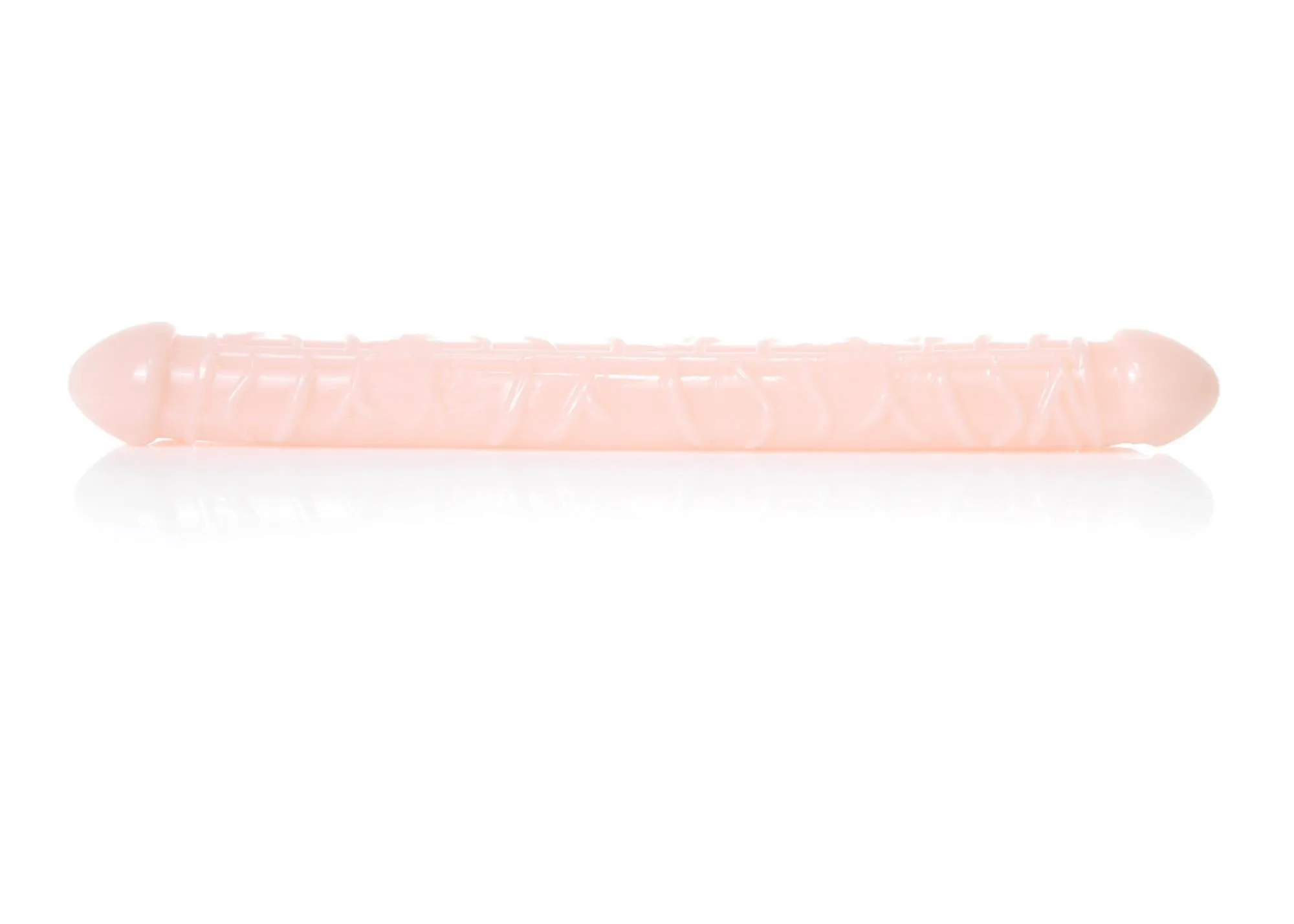 Двухсторонний фаллоимитатор B - Series EasyLove Flexible, 33.5 см (телесный)