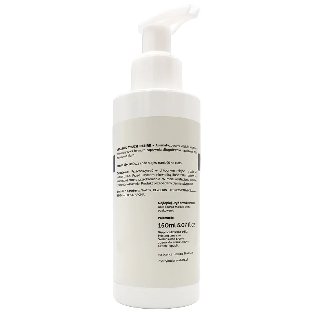 LoveStim Orgasmic Touch Desire - Żel lubrykujący do masażu, Bezzapachowy, 150 ml