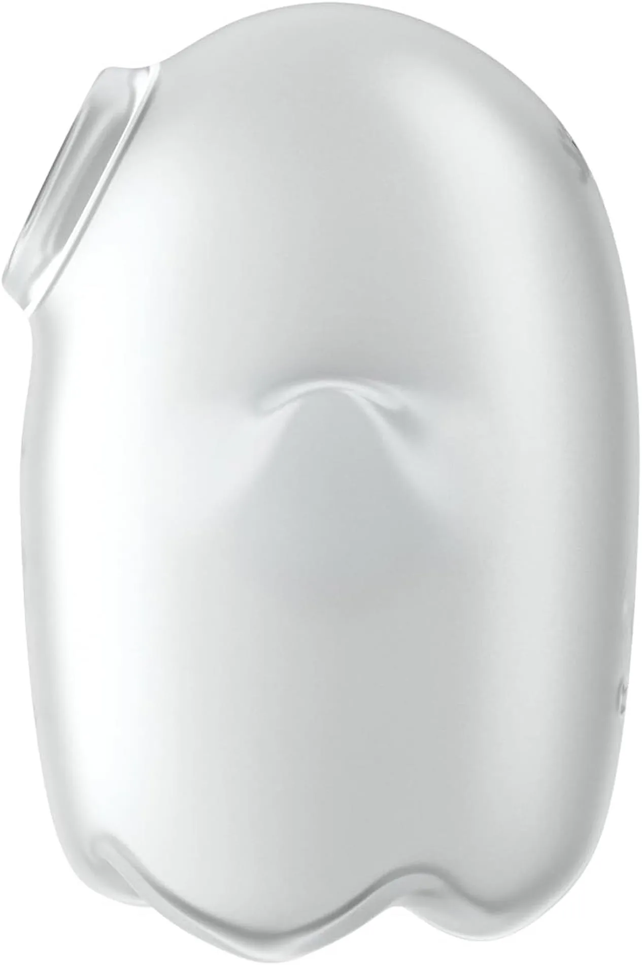 Вакуумный стимулятор клитора с вибрацией Satisfyer Glowing Ghost (белый)