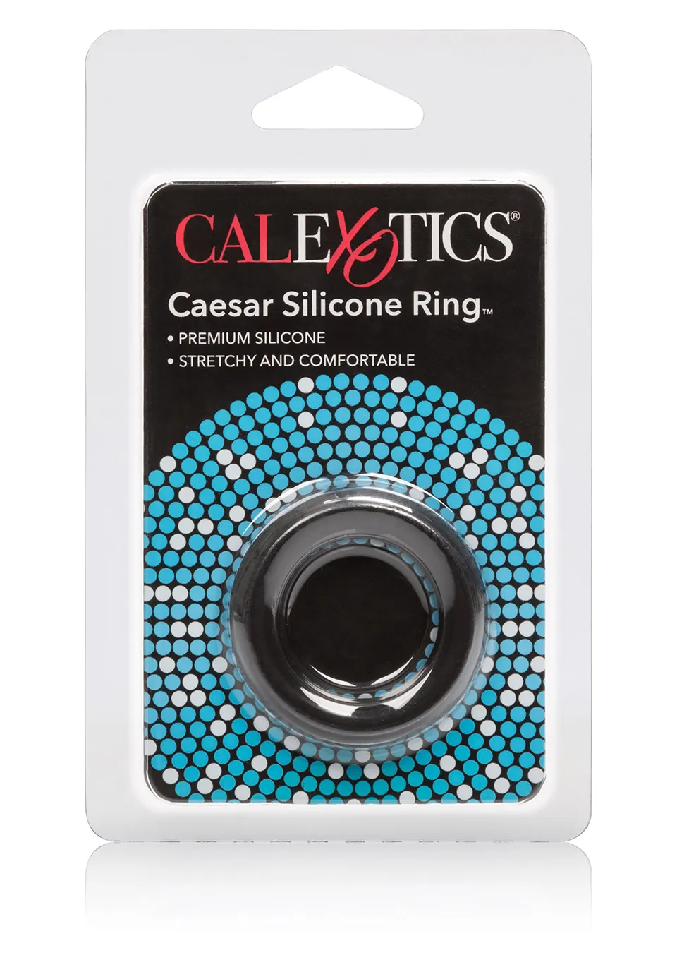 Эрекционное кольцо CalExotics Caesar, 3,2 см (черный)