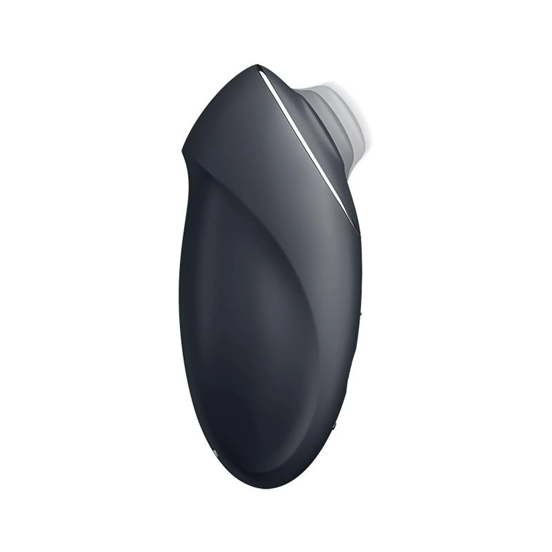 Satisfyer Tap & Climax 1 - Wibrator łechtaczkowy, Czarny, 11 cm