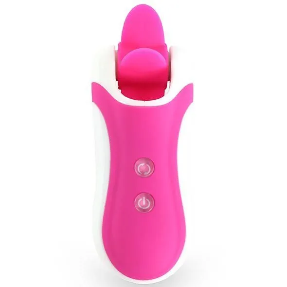 Стимулятор клітора FeelzToys Clitella Oral, 11 см (рожевий)