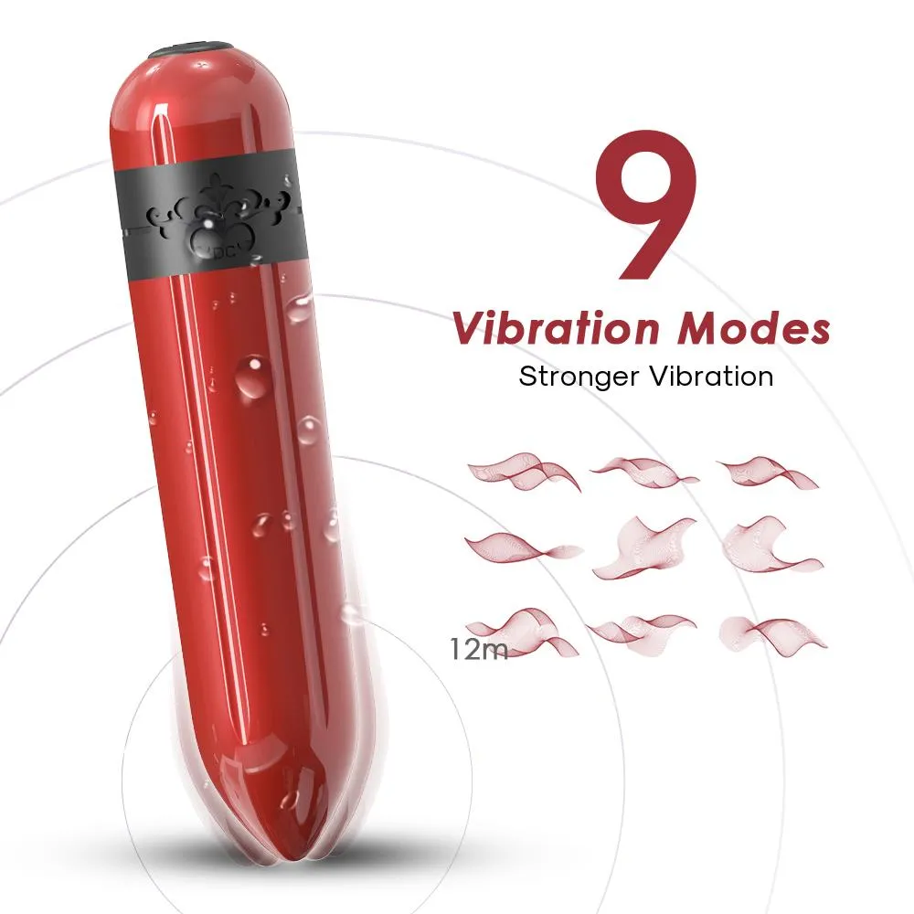 Вибратор Boss Series Rocket, 9.1 см (красный)
