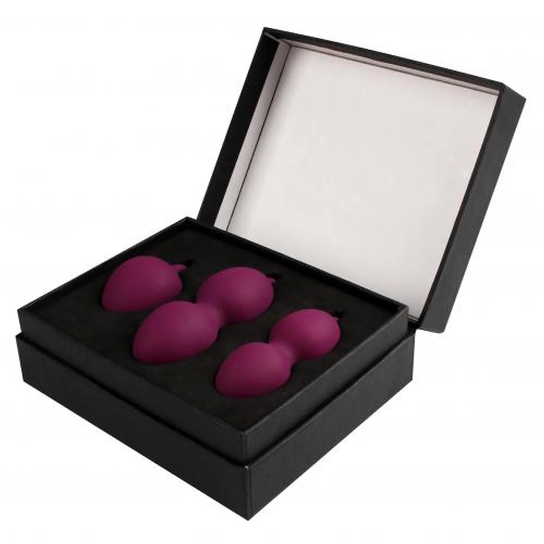 Svakom Nova Kegel Balls - Zestaw kulek dopochwowych, Fioletowy, 16.2 cm