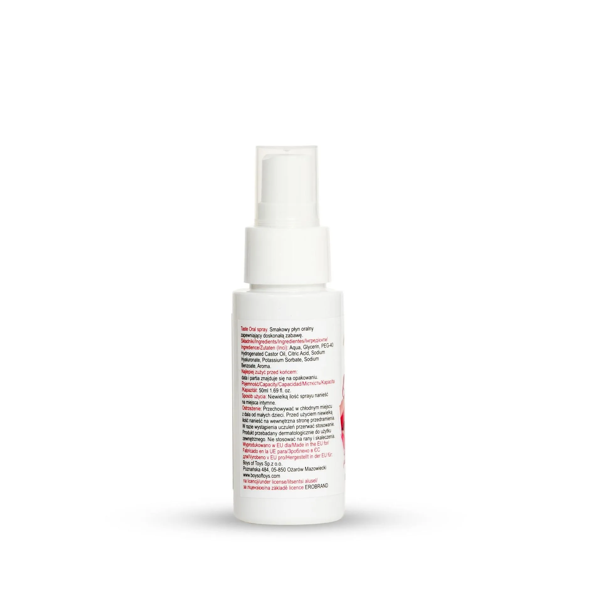 Спрей для орального секса MyLove Taste Oral Spray Passion Fruit, 50 мл