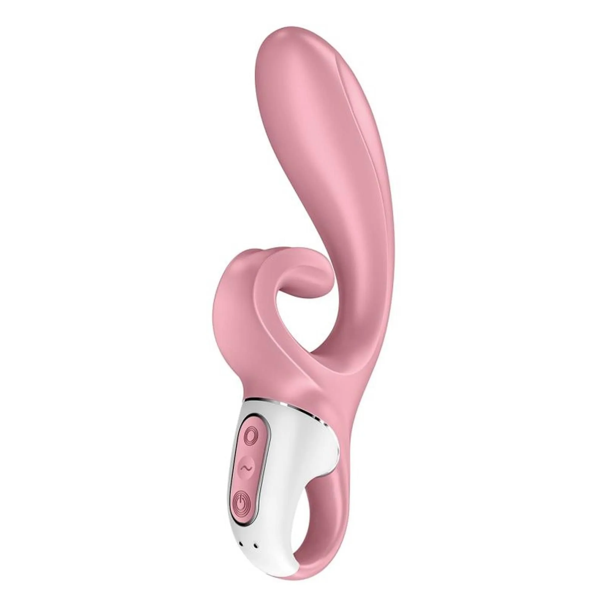 Вібратор Satisfyer Hug Me Connect App, 21 см (рожевий)