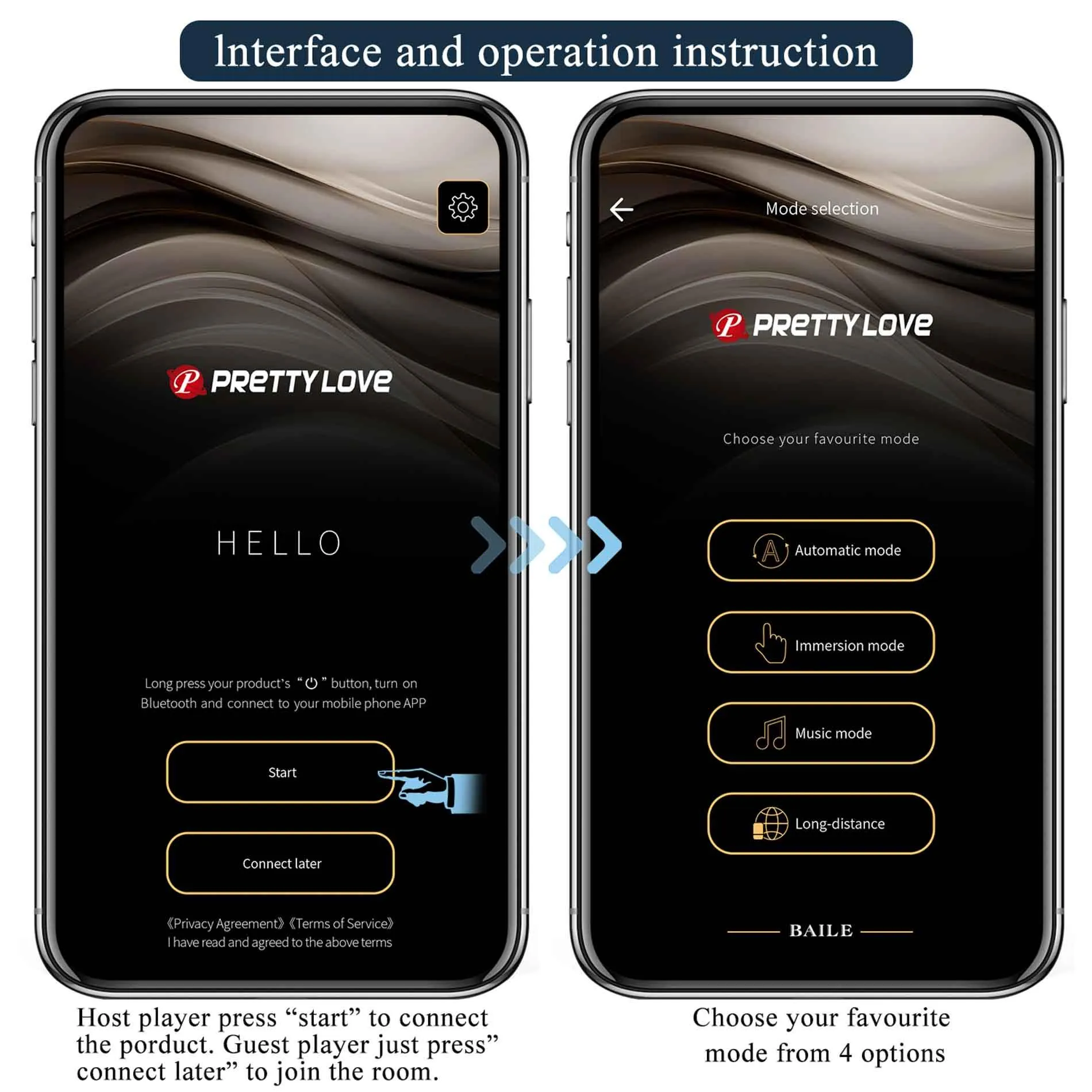 Анальная пробка Pretty Love Anthony Smart App, 15 см (черный)