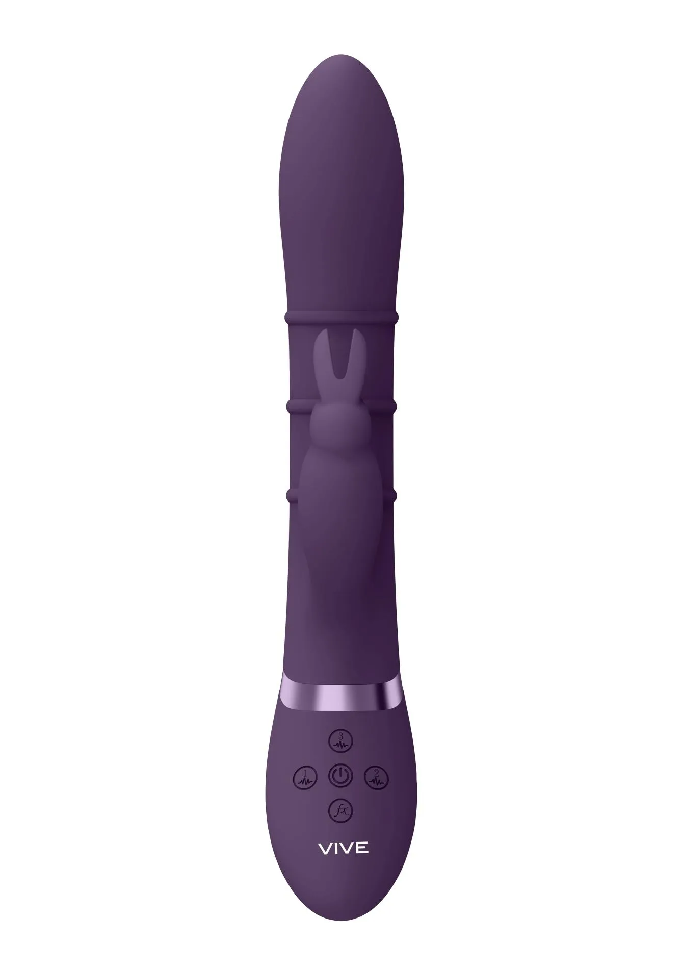 Vive Sora - Wibrator królik, Fioletowy, 24.2 cm