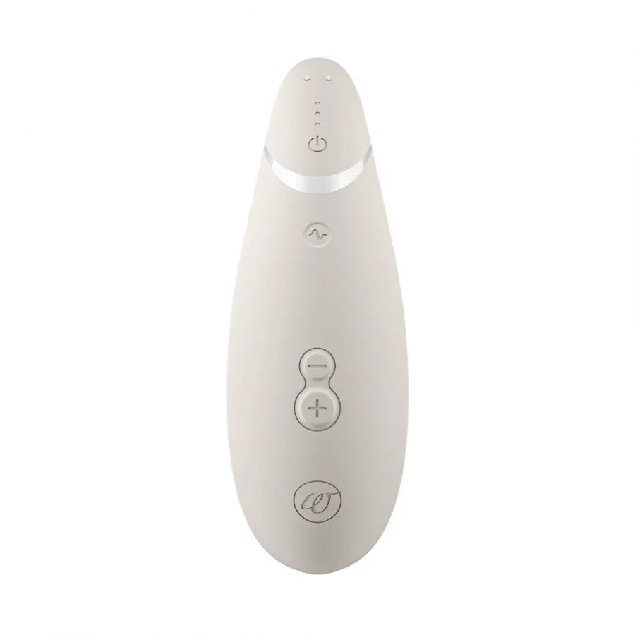 Womanizer Premium 2 - Bezdotykowy stymulator łechtaczki, Szary, 15, 5 cm