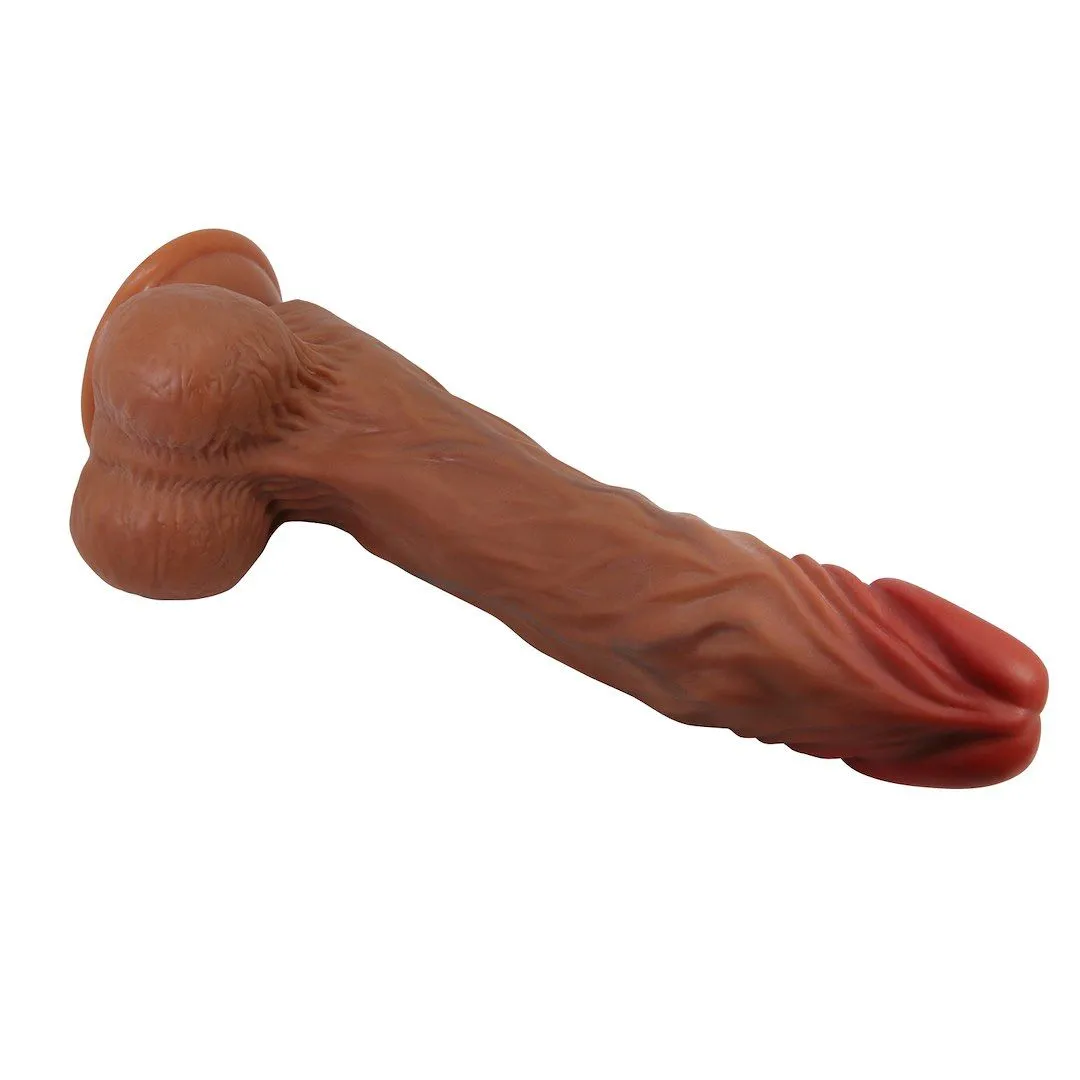 Pretty Love Calisto - Wibrator, Brązowy, 25 cm