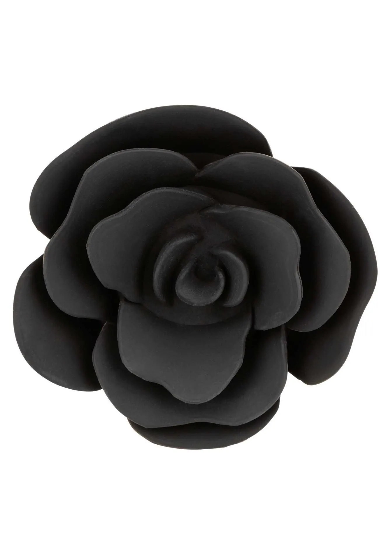 Анальная пробка Calexotics Rose Anal Plug Small, 7.5 см (черный)