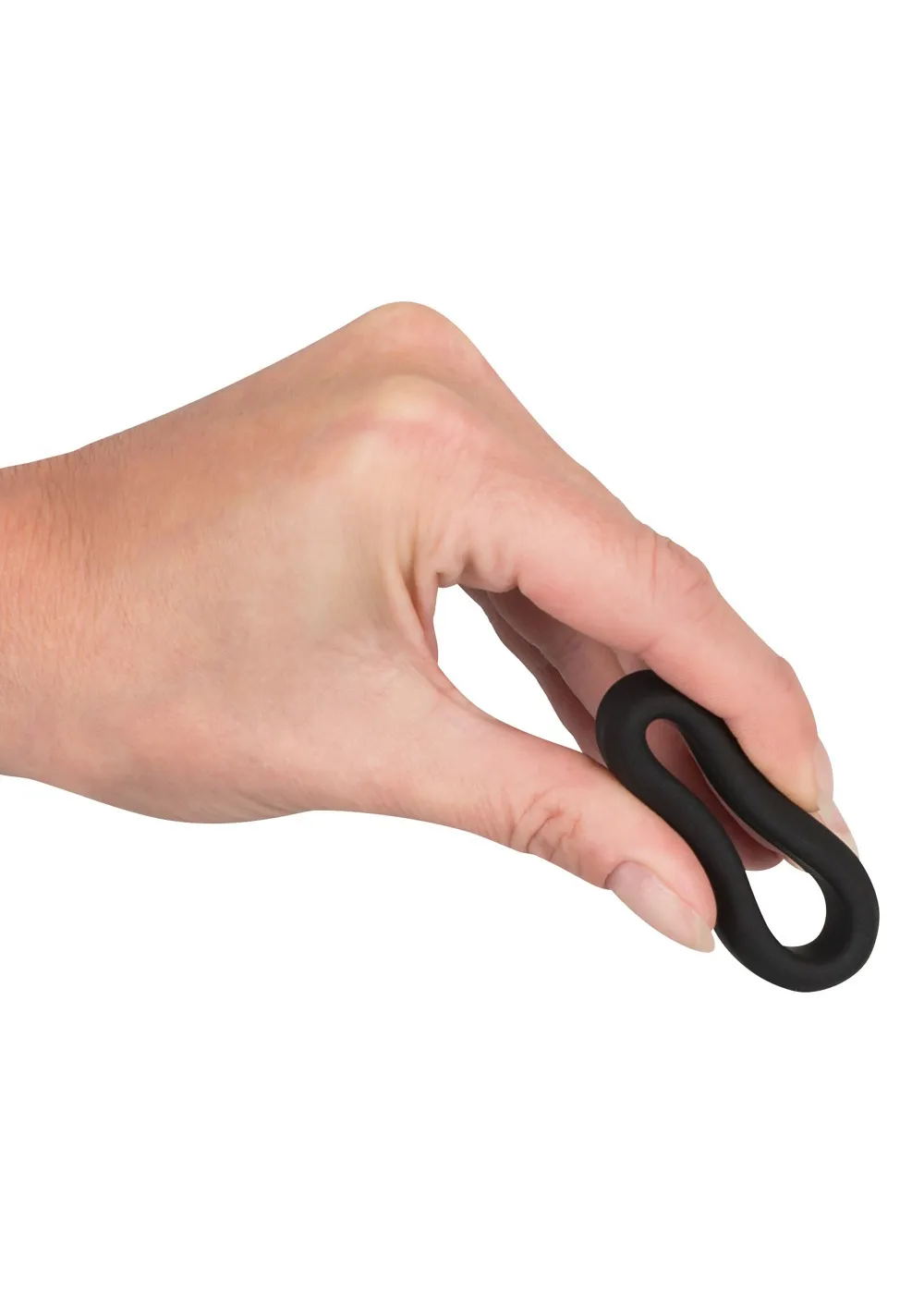 Эрекционное кольцо Velvets Cock Ring, 3.2 см (черный)