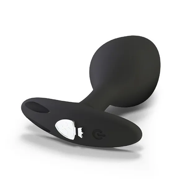 Анальная пробка Mystim Buttplug Rocking Force Vibe, 9,5 см (черный)