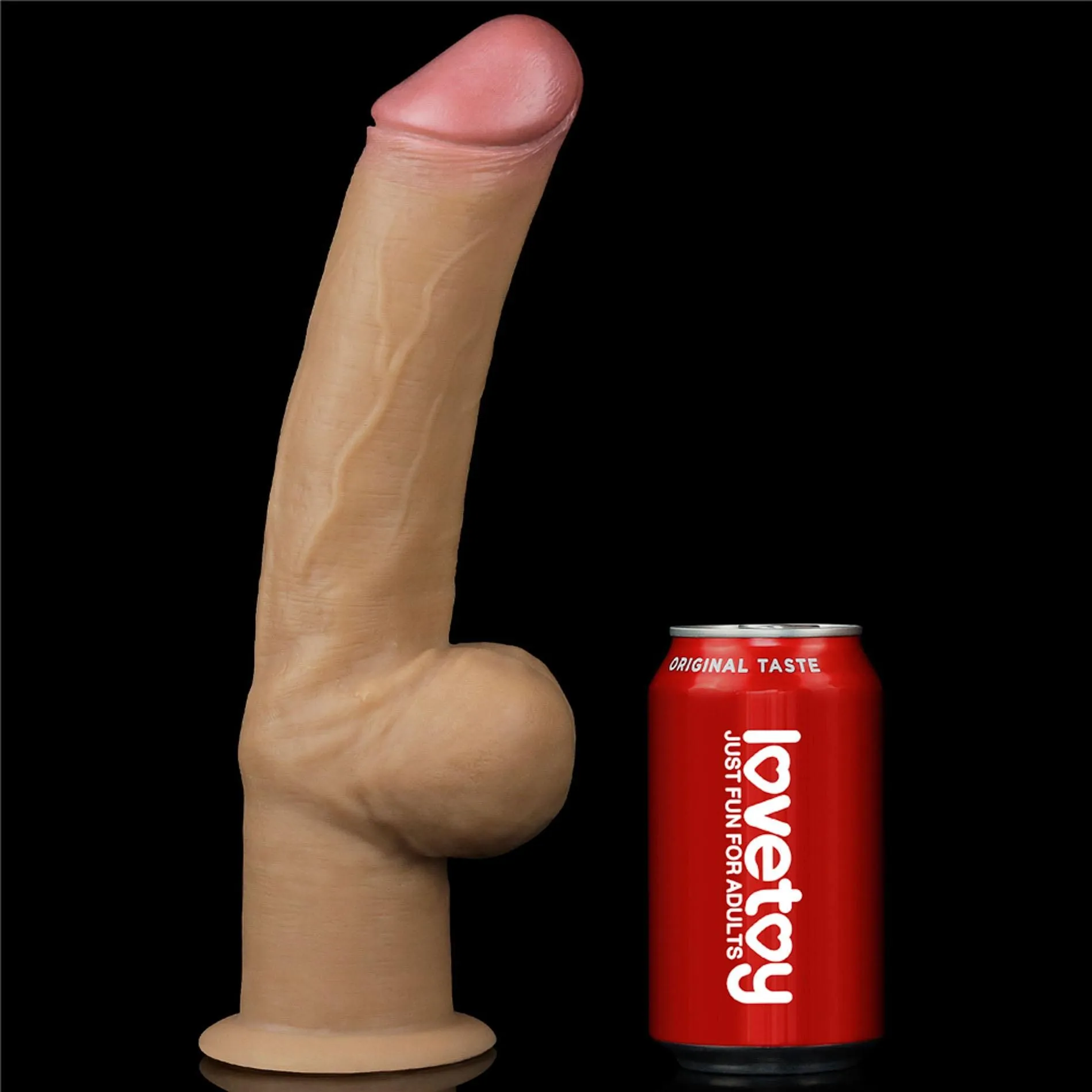 Фаллоимитатор Lovetoy Handle Cock 12'', 30 см (телесный)