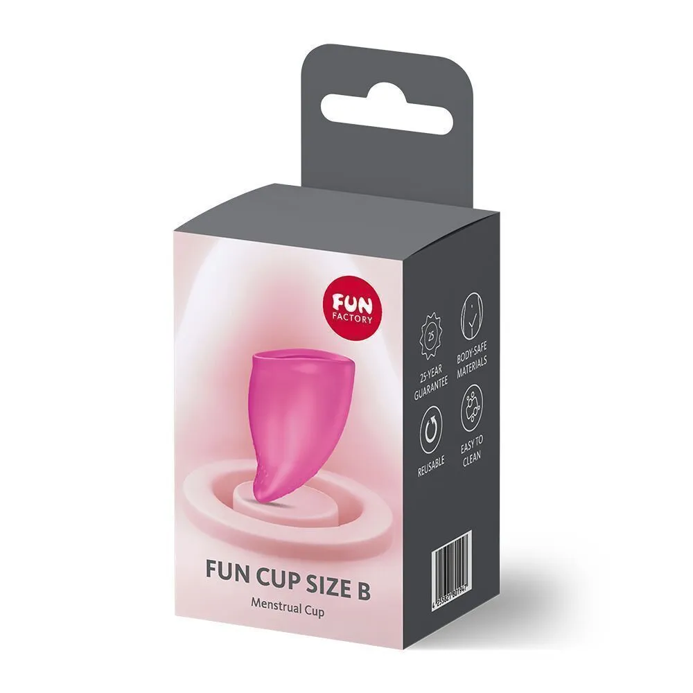 Менструальная чаша Fun Factory Fun Cup, B (розовый)