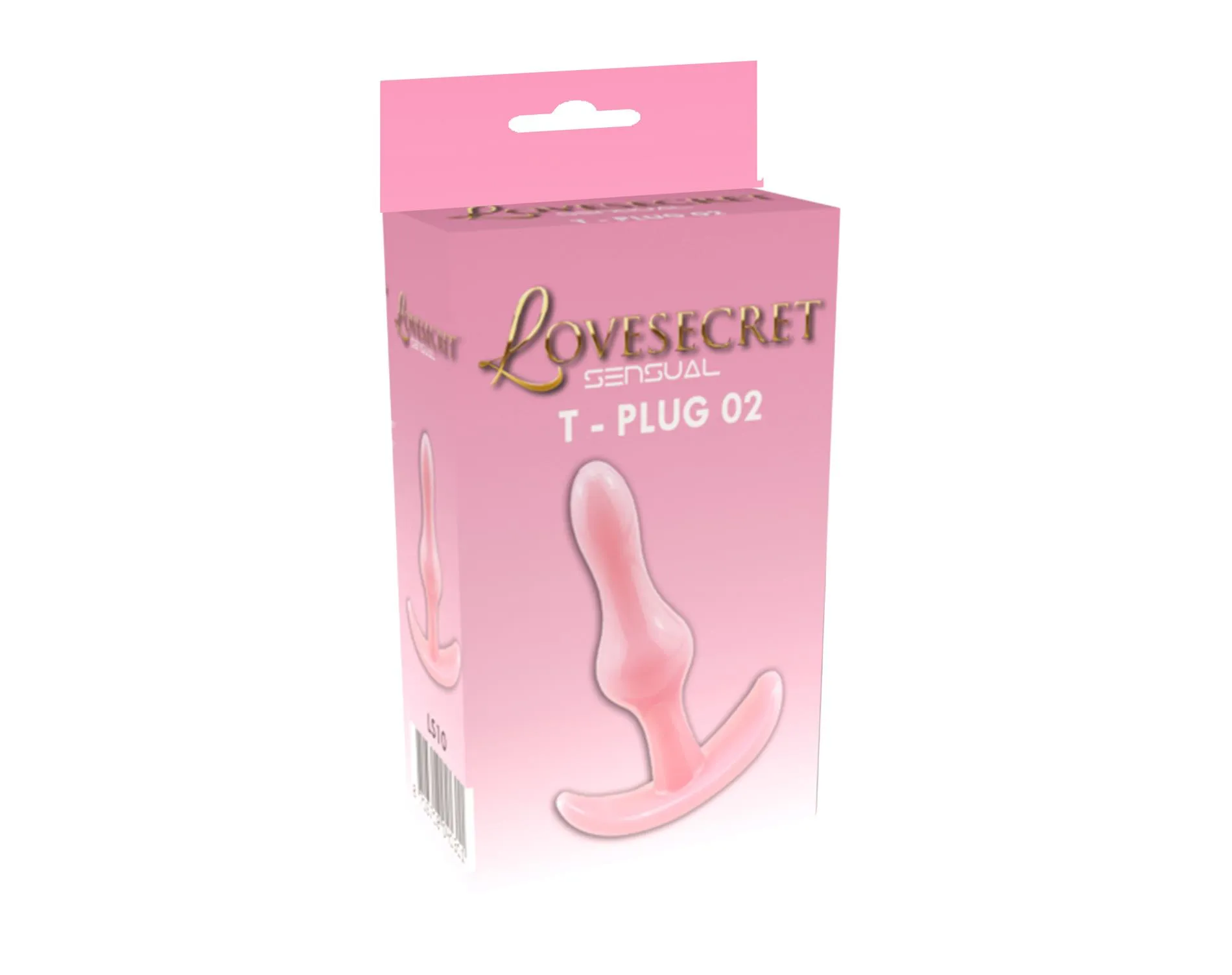 Анальна пробка Lovesecret T-Plug 02, 8.5 см (рожевий)