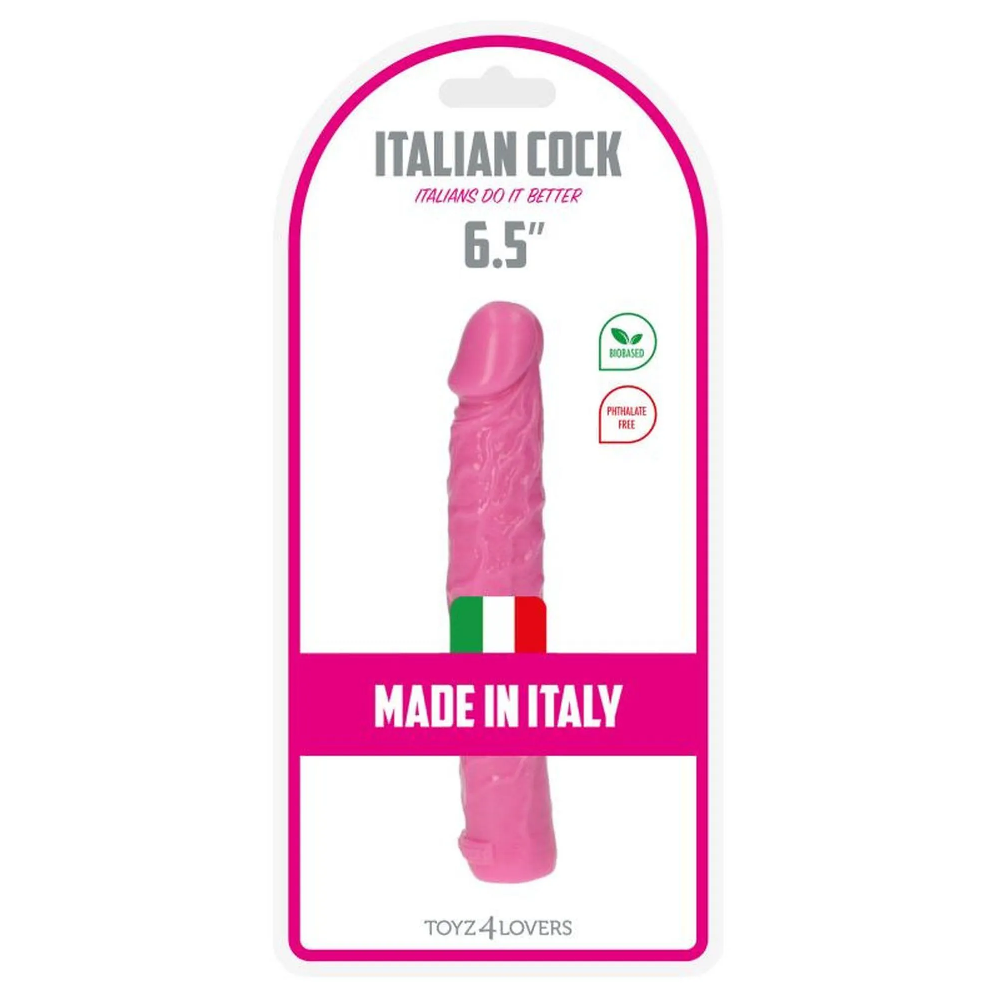 Toyz4lovers Zeno - Dildo, Różowy, 16.5 cm