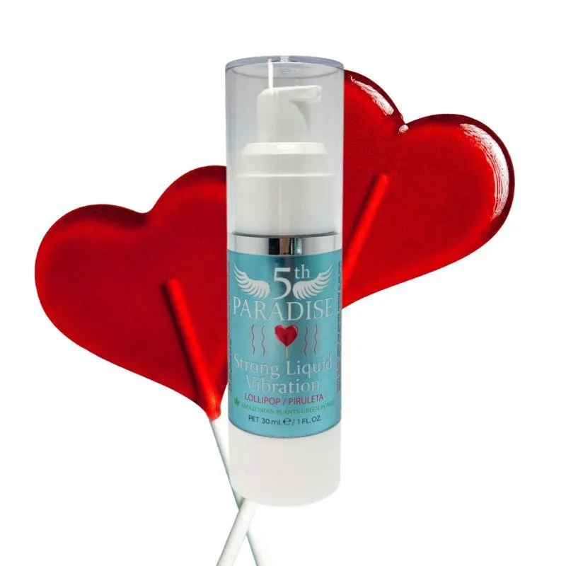 Рідкий вібратор 5th Paradise Strong Liquid Vibration Lollipop, 30 мл