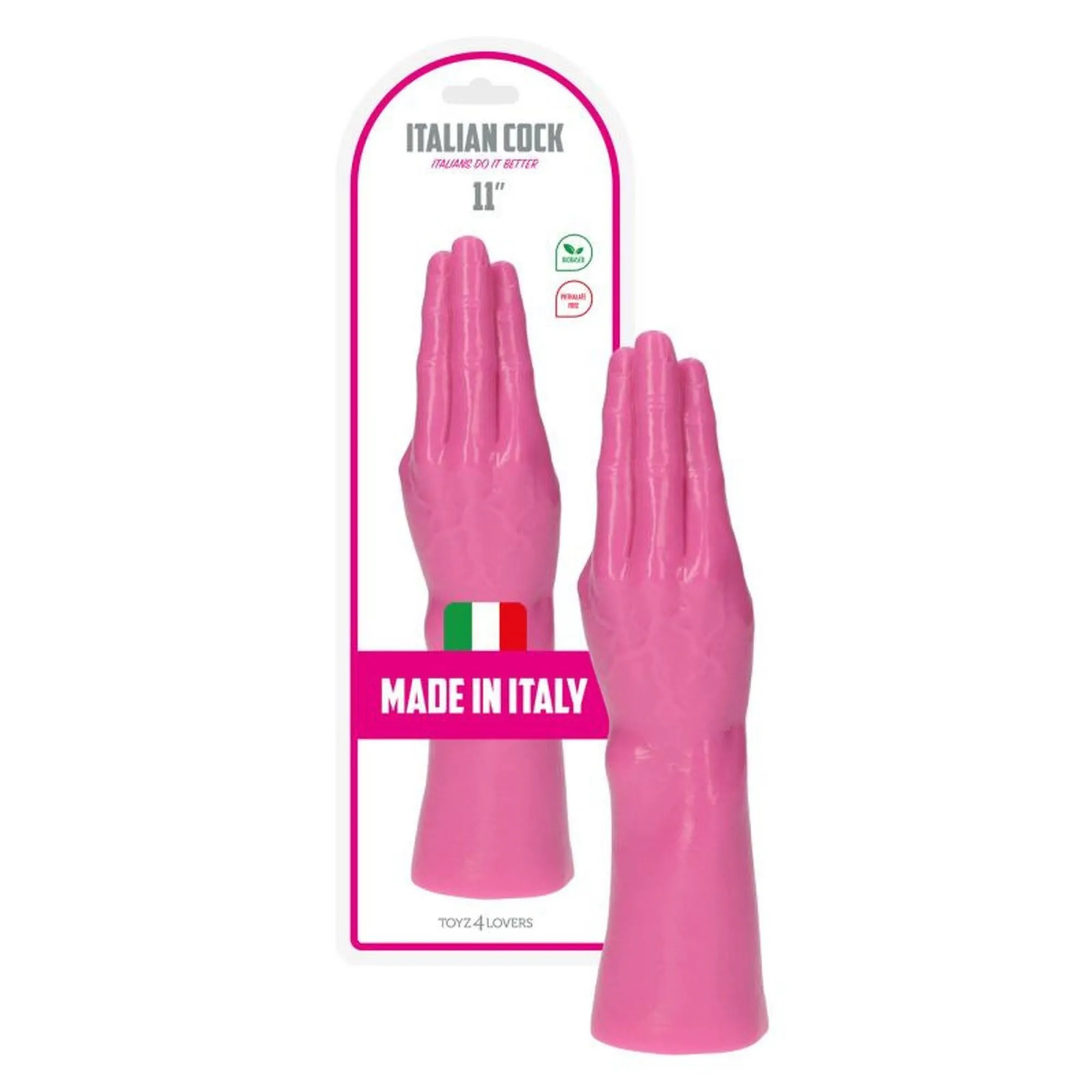 Toyz4lovers Fisting Mania - Ręka do fistingu, Różowy, 28 cm