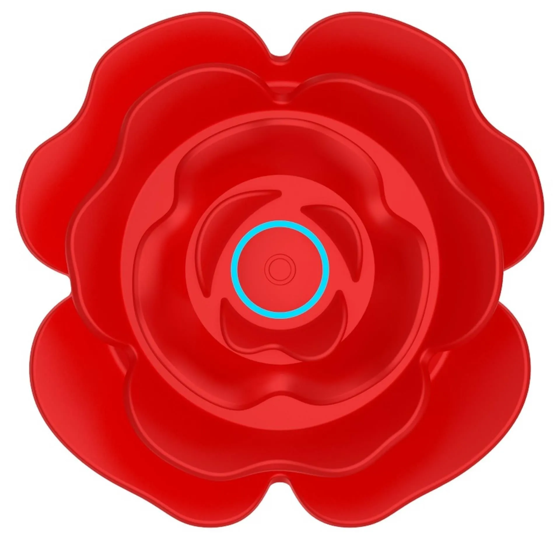 Анальная пробка B - Series Cute Rose, 11.1 см (красный)