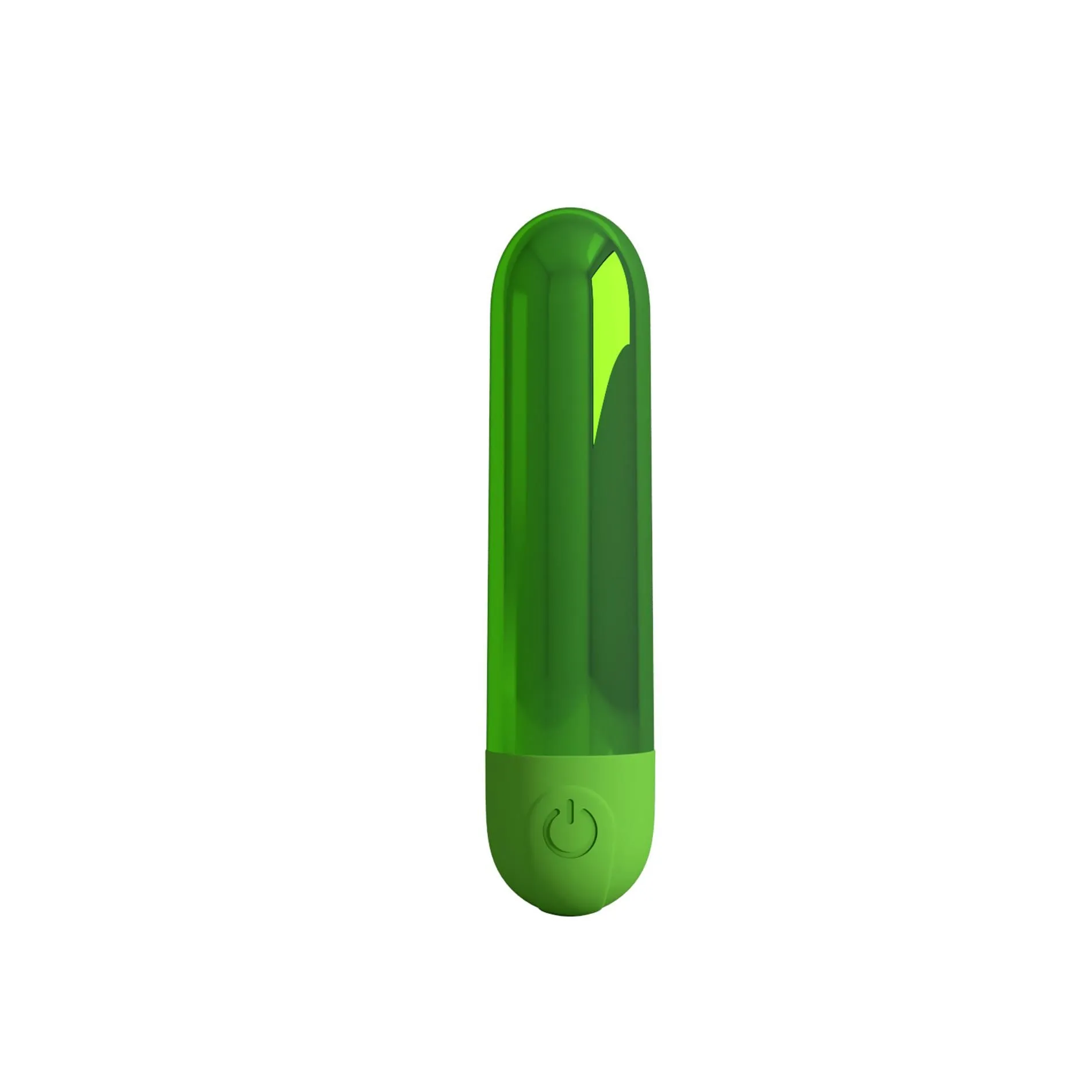 Pretty Love Kiwi Powerfull - Mini-wibrator, Zielony, 8 cm