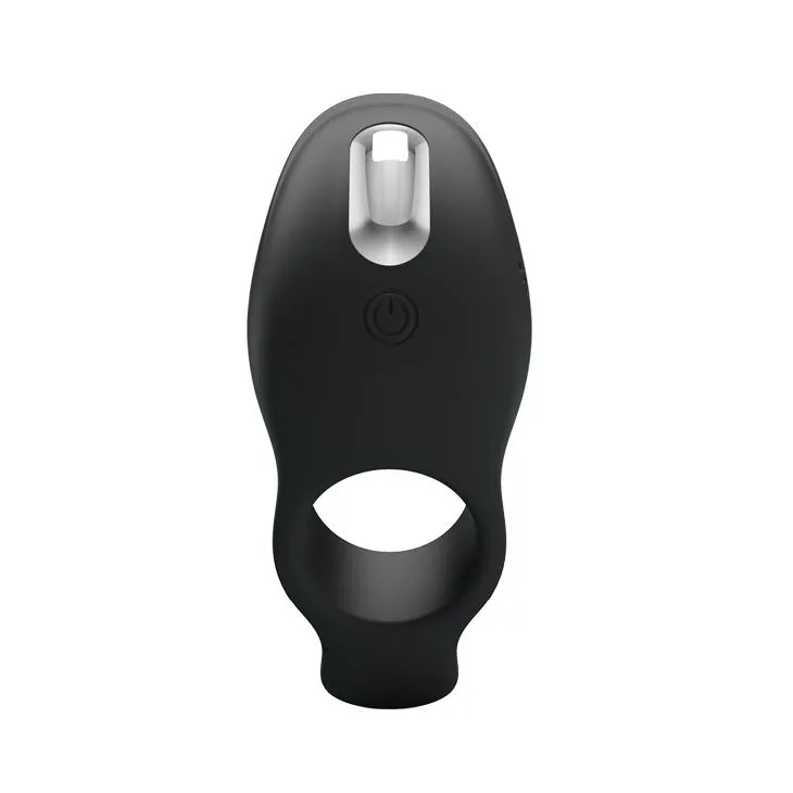 Pretty Love Master Ring - Pierścień wibracyjny, Czarny, 11 cm