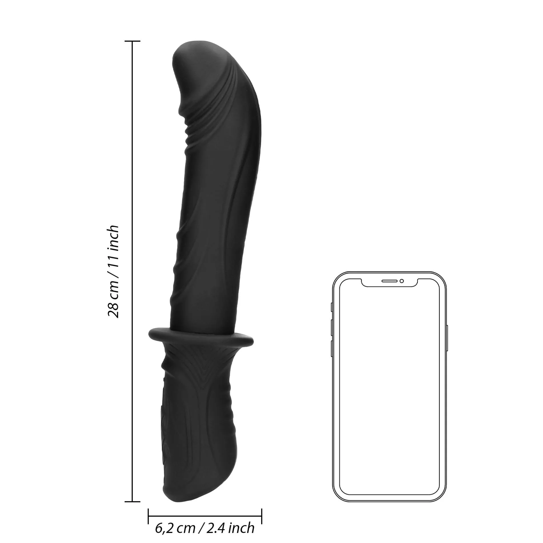 Секс-машина Ouch! Hand Held Vibrating Sex Machine