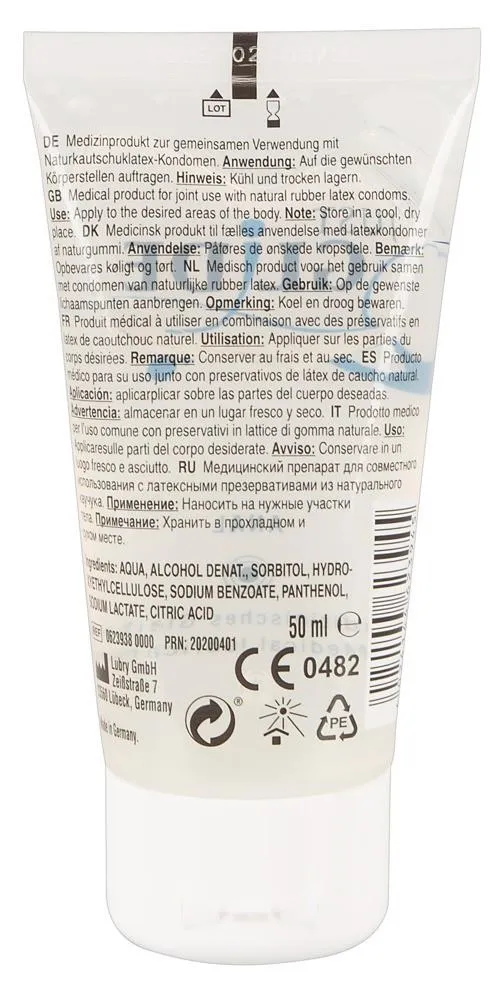 Just Glide Anal - Lubrykant analny, Bez smaku, 50 ml