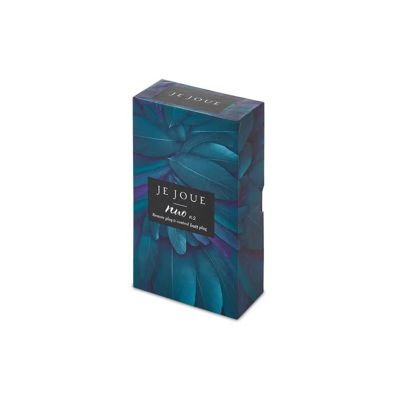 Анальний вібратор Je Joue Nuo Black V2, 9,75 см (чорний)