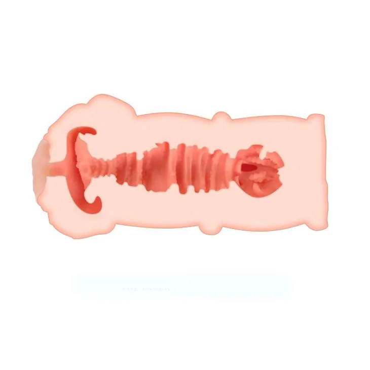 Crazy Bull Lillian - Masturbator, W kolorze cielistym, 13 cm