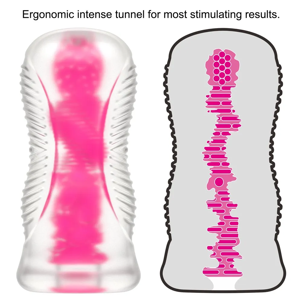 Lovetoy Lumino Play Masturbator 6.0'' - Masturbator, Różowy, 15 cm