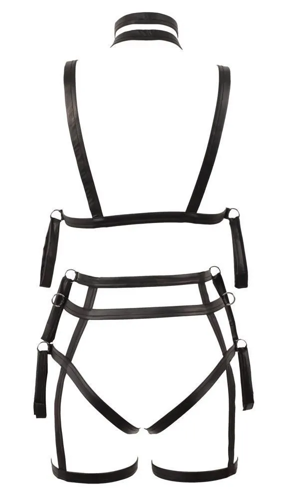 Бондажний набір Bad Kitty Naughty Toys Bondage Set, L/XL (чорний)