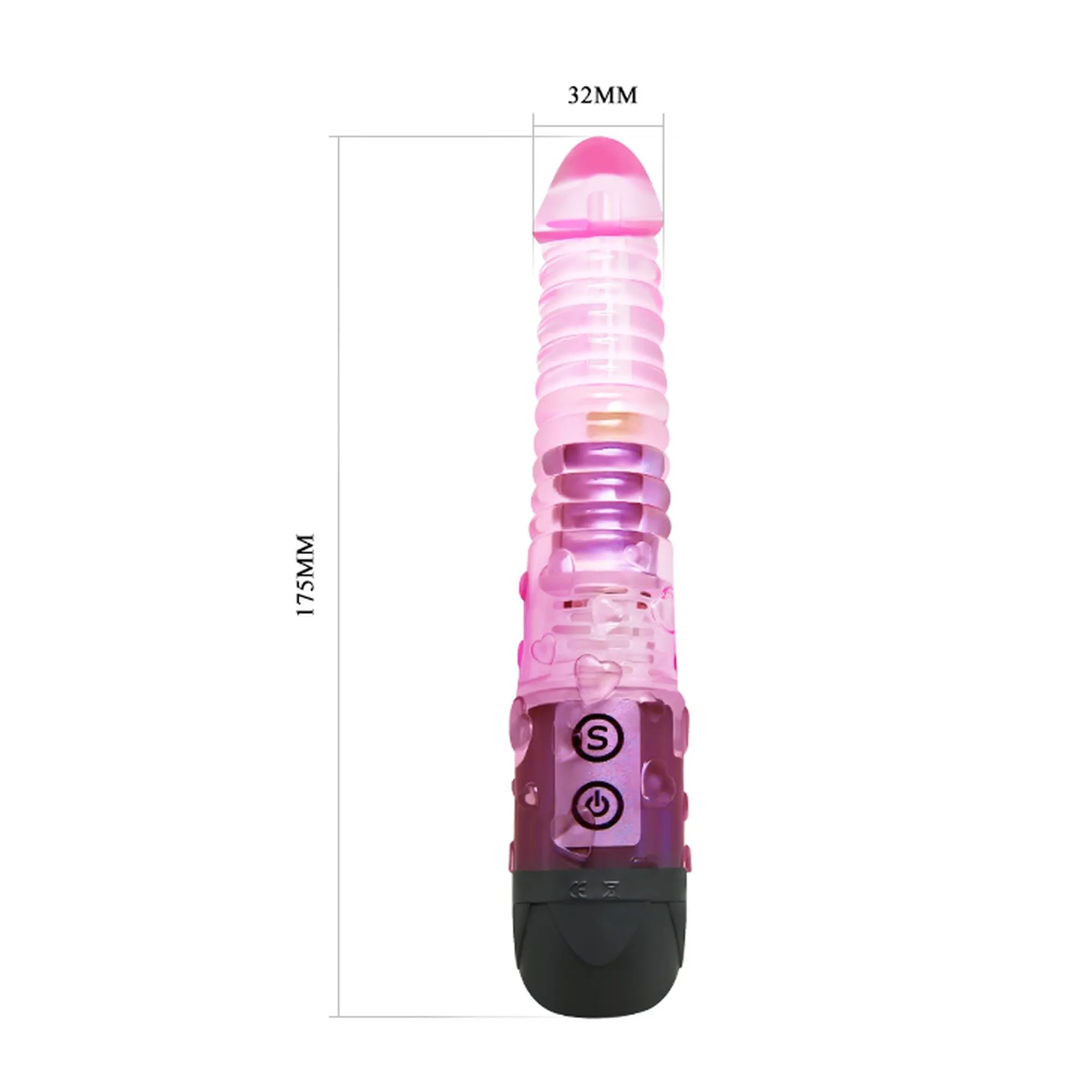 Вибратор Baile Give You Lover, 17.5 см (фиолетовый)