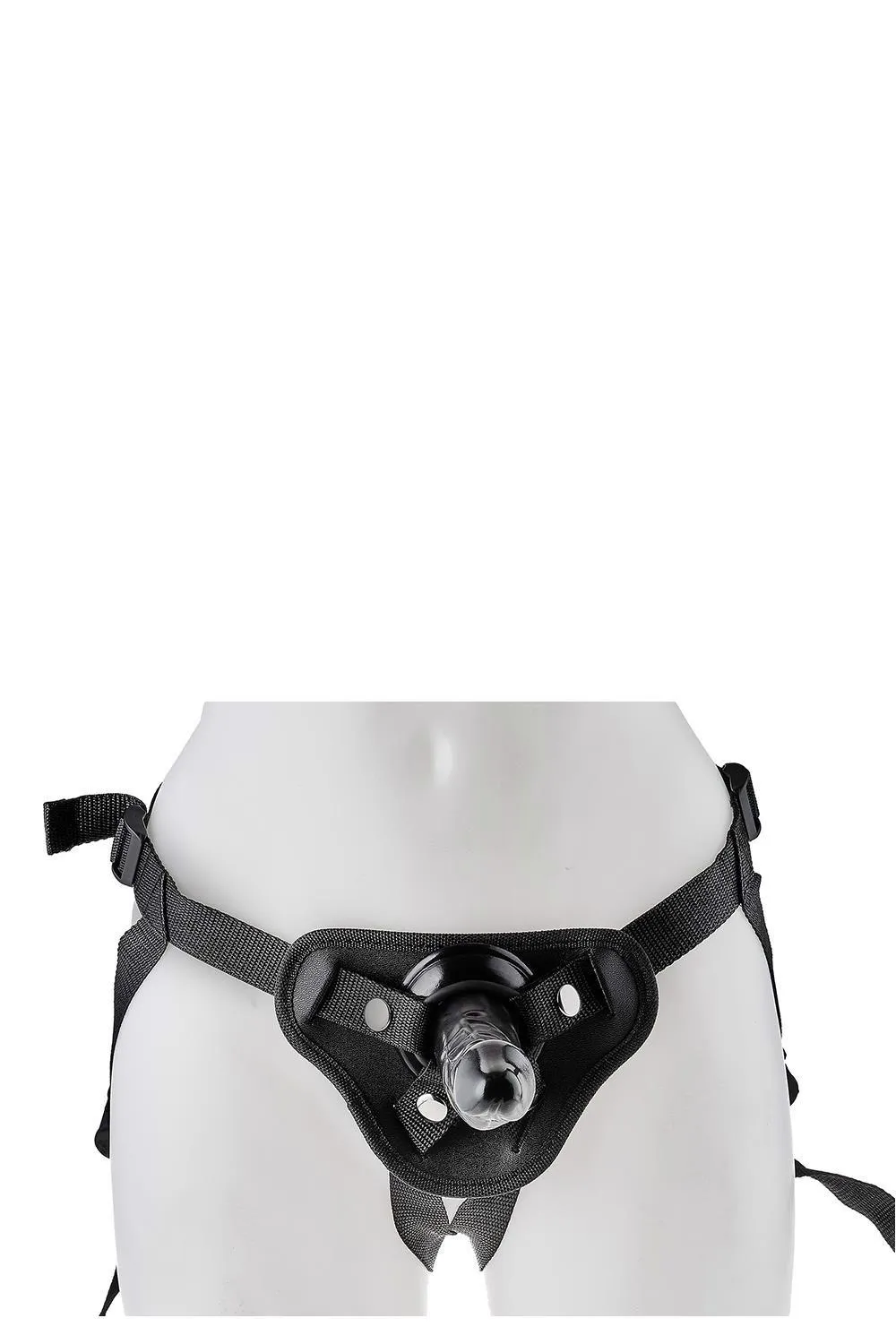 Страпон Dream Toys Blaze Harness with Dildo, 13 см (черный)