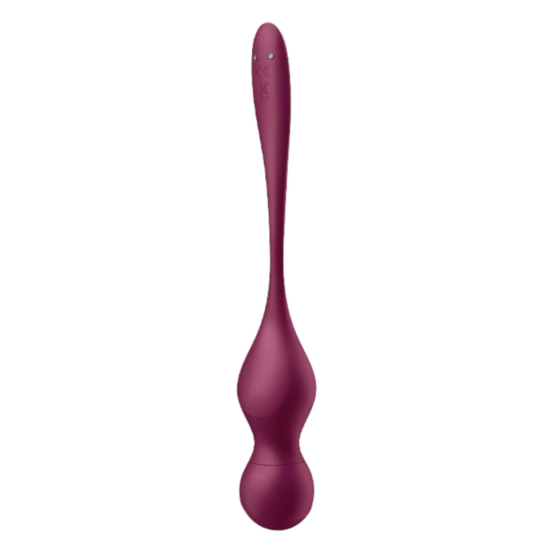 Вагинальные шарики Satisfyer Love Birds Vary, 22.2 (бордовый)