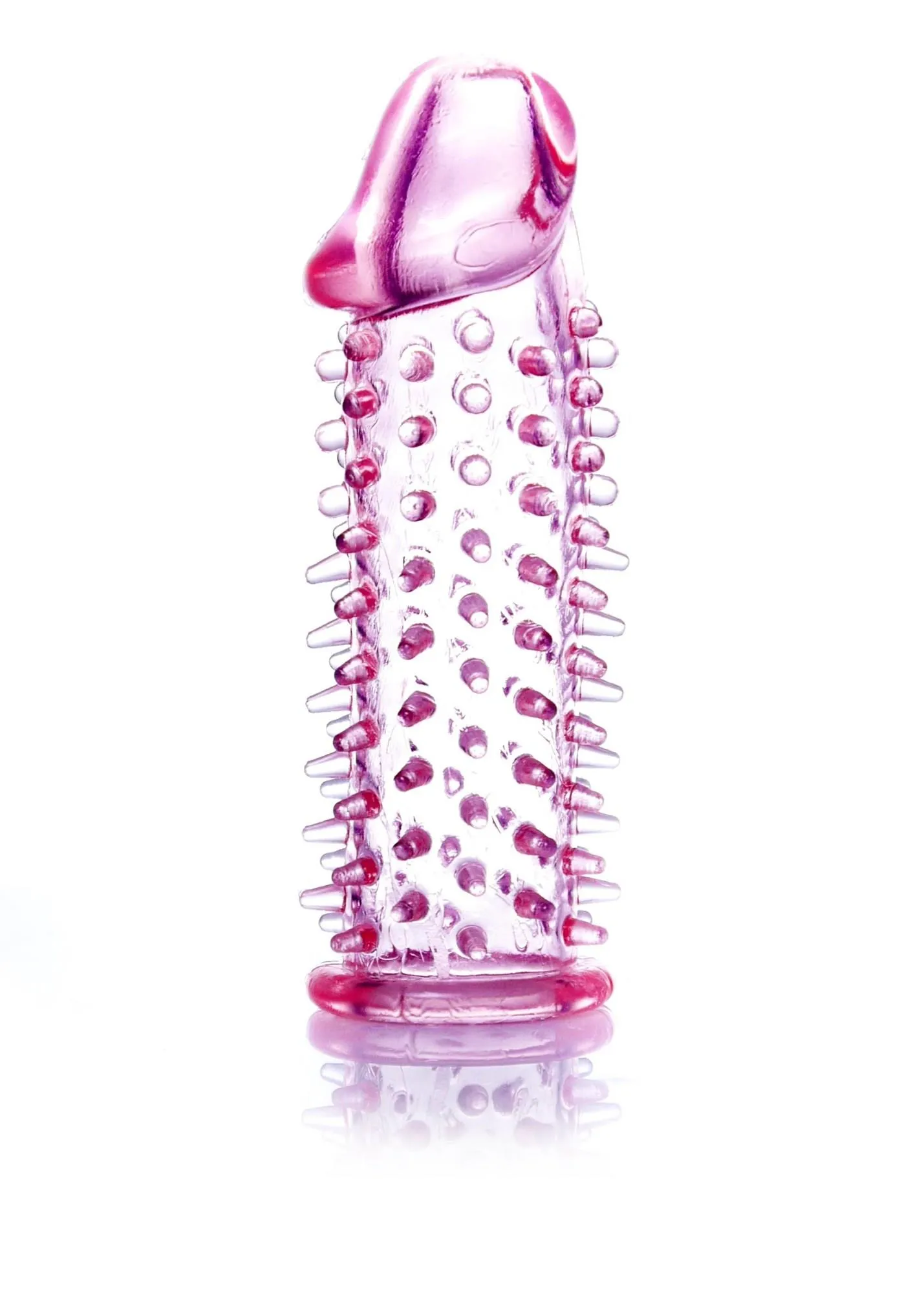 Насадка на пенис B - Series EasyLove Stymulator-Penis Sleeve, 11.8 см (розовый)