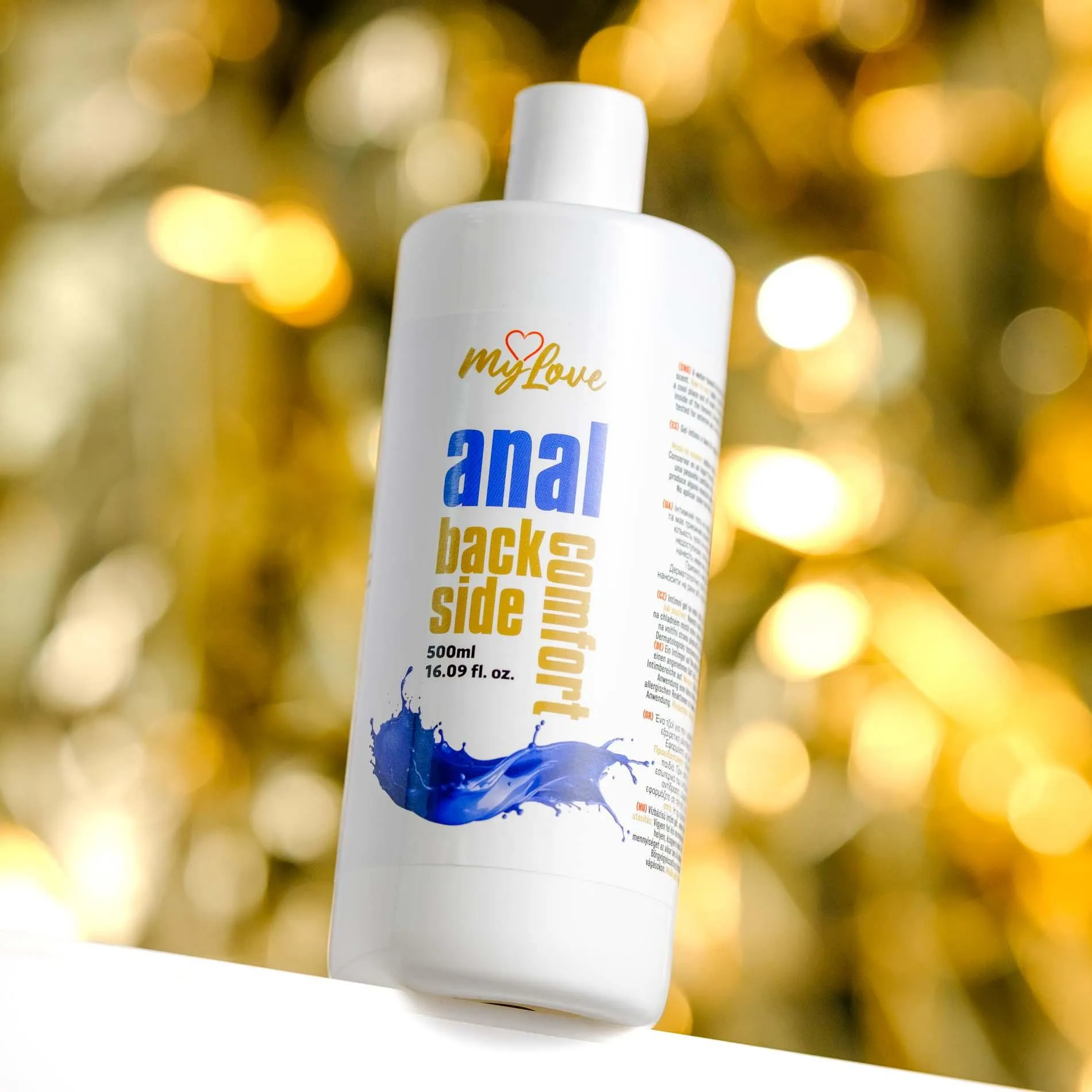 MyLove Anal Back Side Comfort - Lubrykant analny, Mięta, 500 ml