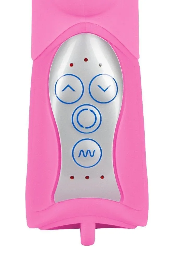 Вібратор-кролик Smile Pearl Bunny, 26 см (рожевий)