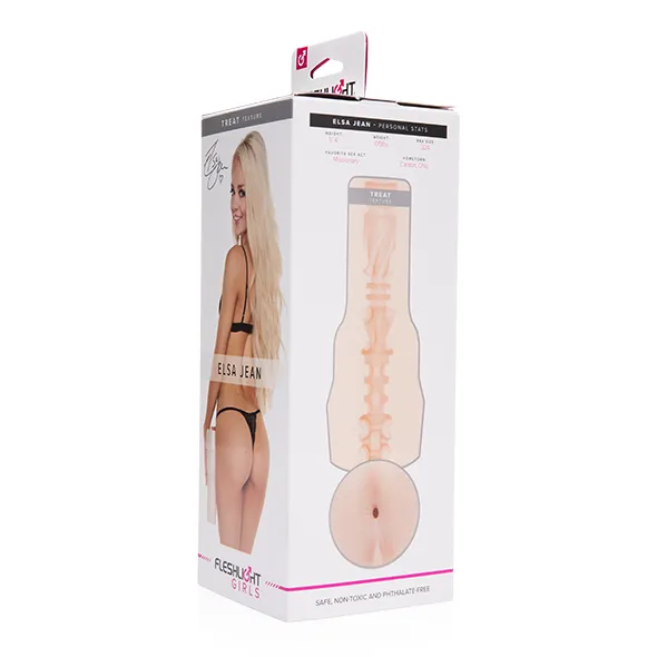 Реалистичный мастурбатор Fleshlight Elsa Jean Treat (телесный)