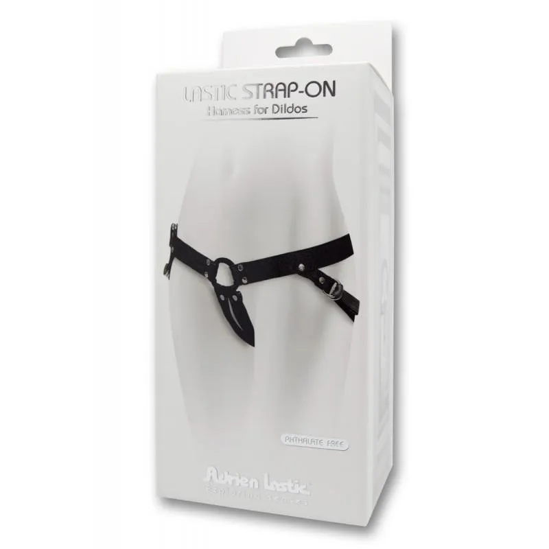Упряж для страпона Adrien Lastic Lastic Strap-On (розово-черный)