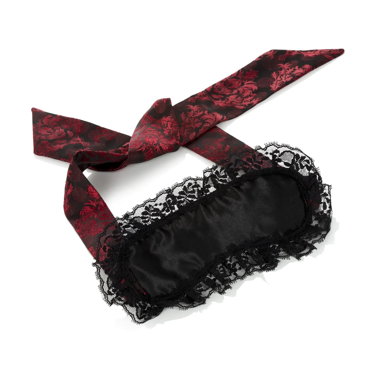 Маска на глаза Scandal Eye Mask, 127 см (черный с красным)