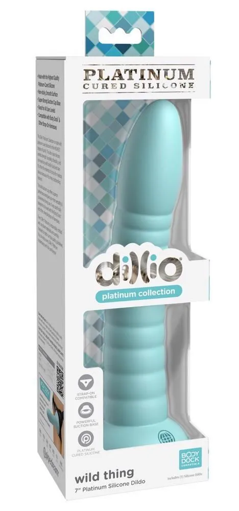 Фалоімітатор Dillio Platinum Wild Thing 7 inch, 19.7 см (м'ятний)