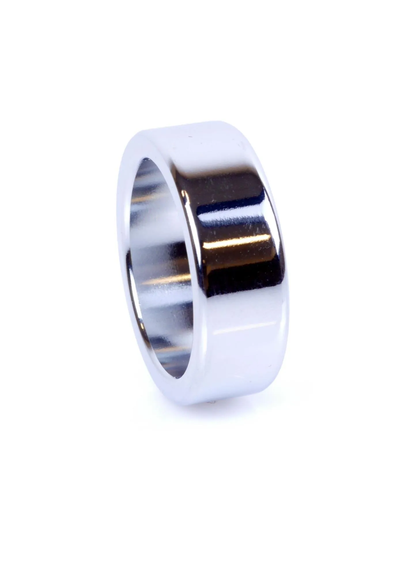 Эрекционное кольцо B - Series HeavyFun Metal Cock Ring Small, 4.5 см (серебристый)